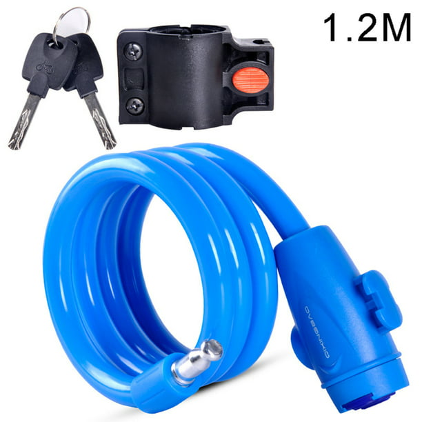 Outdoor Bicycle lock Safety Protection Anti-theft Security Cable Mountain